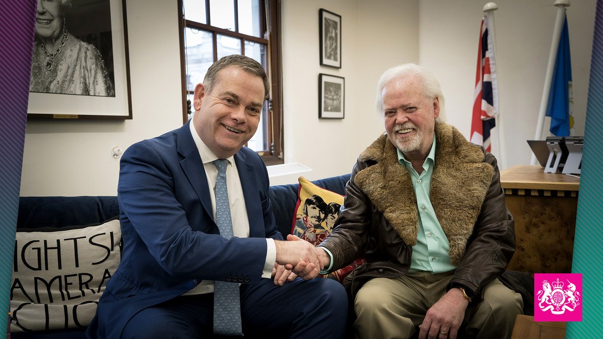 Nigel Adams meets Merrill Osmond