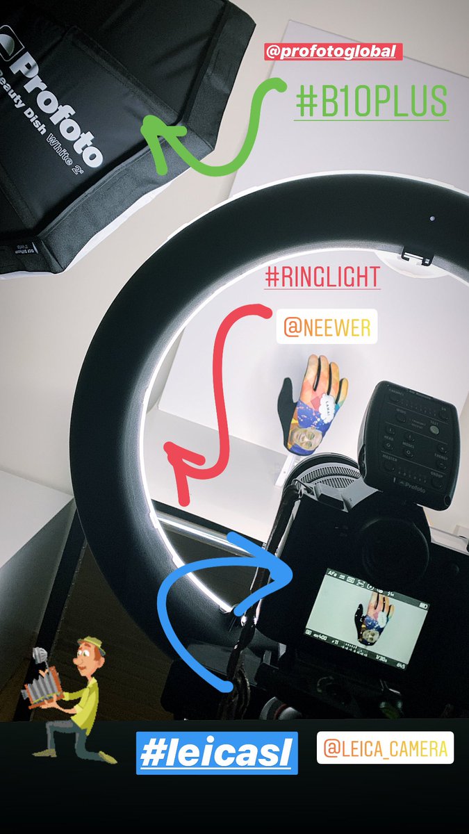 sabinoparente's tweet photo. Behind the scenes: Product Photography photoshooting ( Bmx Gloves) with my #LeicaSL, #ProfotoB10Plus and a #Neewer #ringflash 👍📸
.
@LeicaCameraIT @leica_camera @neewerofficial @Profoto @ProfotoFrance https://t.co/m0yk5KdvQX