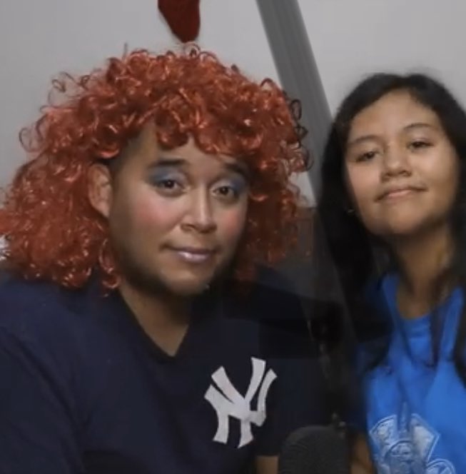SatisfactoryDad's tweet photo. Makeup vs No Makeup Just for the heck of it, why not!? It is the only time in my life I’ve had all this makeup on and a wig like a boss!! What we do for our little ones @VanessaASMRLife https://t.co/WYHxoChjHa