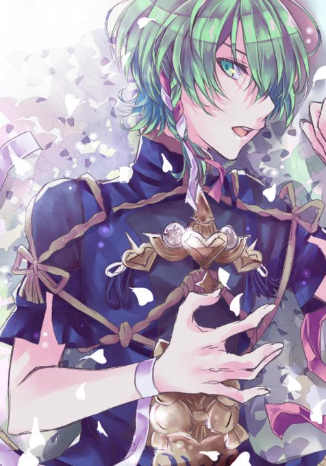 神祖の服のベレト先生。神祖の服すごく好きだけど下半身の防御の貧弱さがベレト先生ががに股で座るせいで強調されて困惑する。 