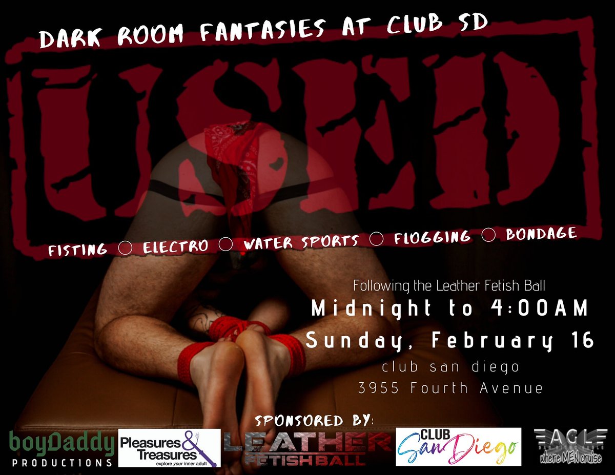 ScaleWeekend's tweet photo. 😈😈 Come out to play with the guys from #boyDaddyProductions at their all new night at @Club_sandiego1! Sample what #SCALEweekend has in store https://t.co/MCi8pN9Rvc
