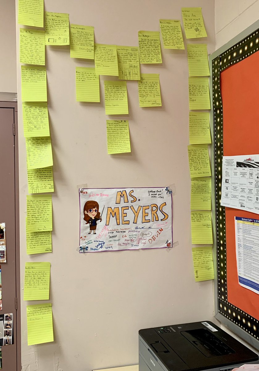 HAvagnano's tweet photo. Love this time of year, my students have to make and index card with a sincere compliments... after a practice test, they also created compliment post itβs for one of their favorite teachers!!! @MS137Heroes #sincerecompliments @luvmsMyers https://t.co/QGQHZbJO0E