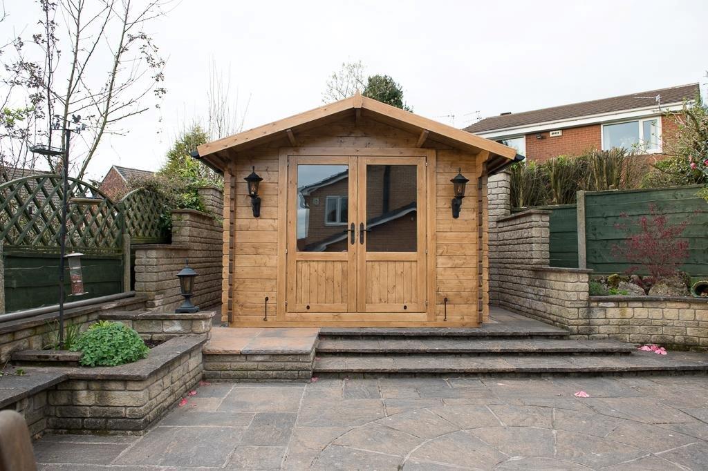 We love our Magnum log cabin! This beautifully crafted log cabin is unique, stylish and comes in a range of depths to suit your garden. Ideal for those wanting quality with limited space.

✅ free roof shingles
✅ double doors 
✅ interlocking system 

crossleylogcabins.co.uk/magnum-log-cab…