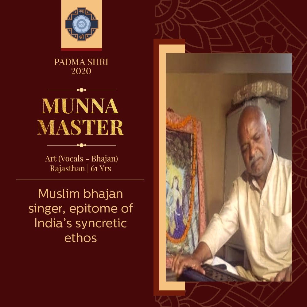 AnupamPKher's tweet image. This year in the list of #PadmaAward winners there are so many inspiring people who are doing some extraordinary work. May be media hasn&apos;t highlighted their selfless work enough. So let&apos;s spread the word about these incredible winners. Pls Share their work. Retweet. Jai Ho.🙏🇮🇳