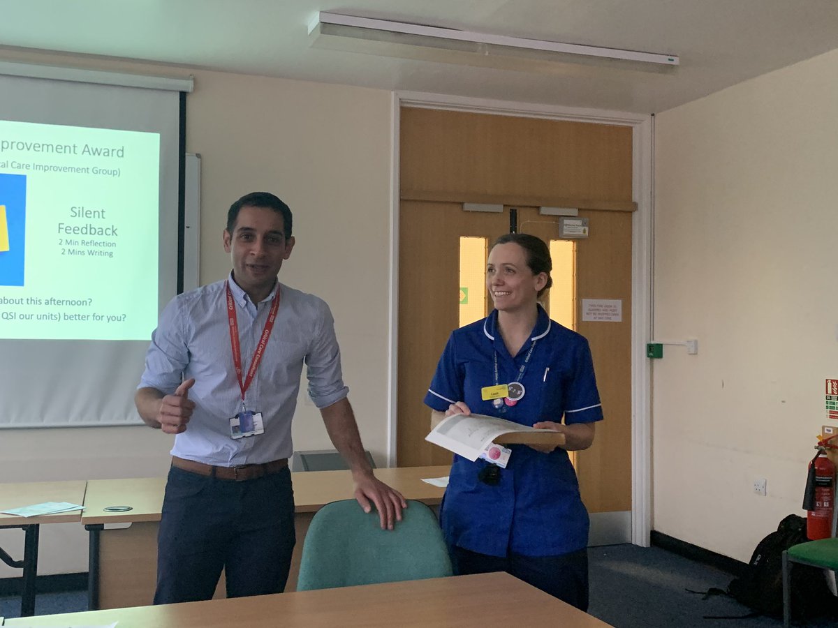 jewelscarrot's tweet photo. @NUHCriticalCare well deserved winner of the QI projects well done!!! #B2B2019 https://t.co/zZywRFSDZn