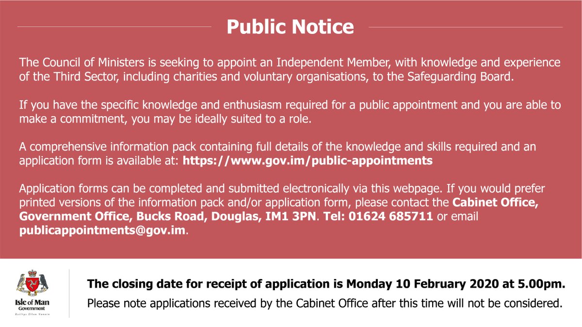 Isle Of Man Government Iomgovernment Twitter