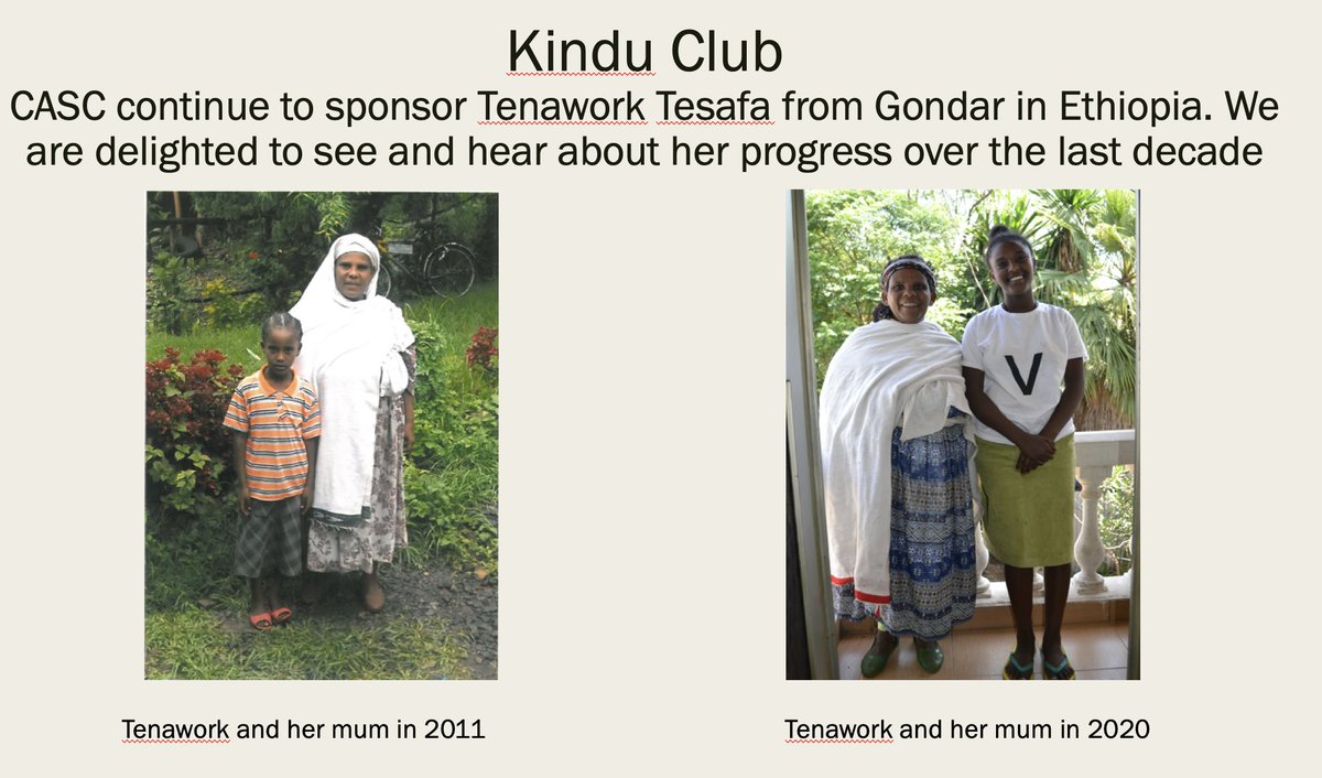 Almost a decade now since we started sponsoring Tenawork following our amazing trip to Ethiopia. It is humbling to see her progress. <a href="/TheKinduTrust/">The Kindu Trust</a> do amazing work and we love to keep hearing the annual updates about her Mum and Tenawork #proud #kindu #cando