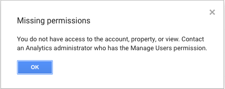TheIdeaCenter's tweet photo. @googleanalytics Any idea what's going on? Getting this message across 25+ domains. Checking community forums and it seems we're not the only one with this issue. https://t.co/IKiGu0i1pt