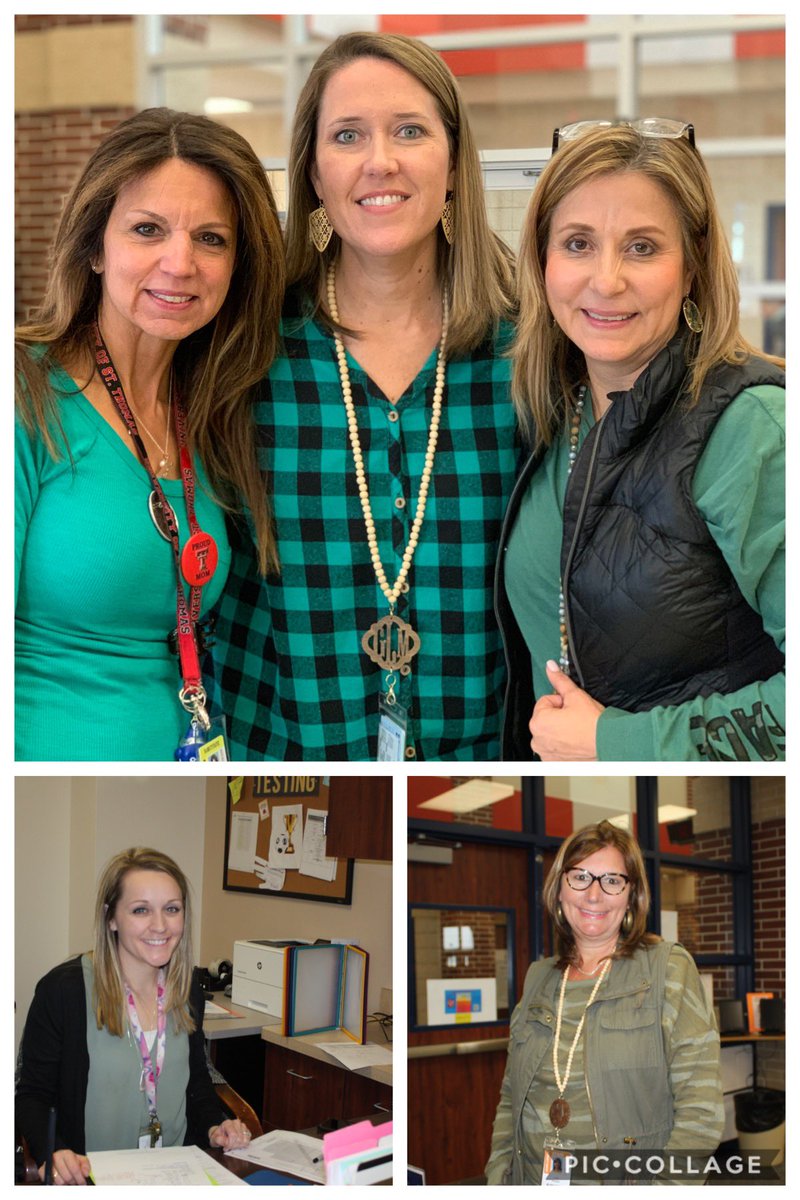 SLJHLibrary's tweet photo. Caught our Spartans “wearing GREEN to GREET” for digital citizenship week! @spartan_speak #mediabalance #digitalcitzenshipweek #7ljhpride https://t.co/e2dSGvJj0x