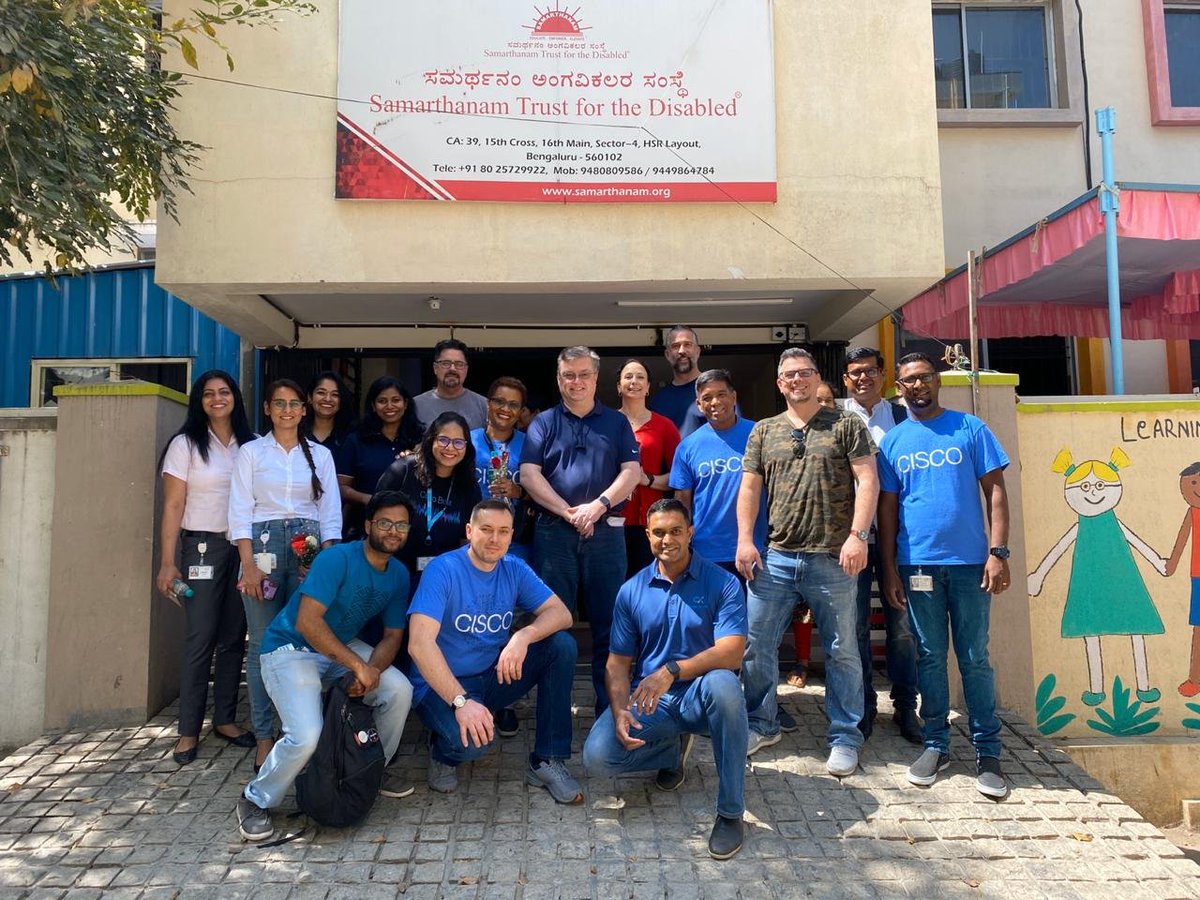 nehakukr's tweet photo. We believe in giving back to the society.. 
#ciscocsr
#WeAreCisco 
#LoveWhereYouWork 
#Ciscoindia
#ciscocx https://t.co/3PM0cJAo71