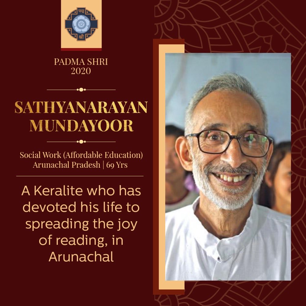 AnupamPKher's tweet image. This year’s #PadmaAward winners. Lets spread their incredible work. Share it. Retweet it. Jai Ho.🙏😍🇮🇳