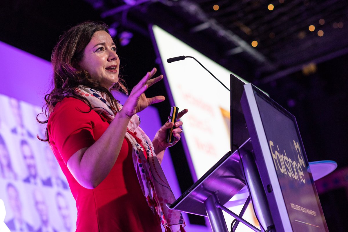 FairstoneGroup's tweet photo. “Technology has to be baked into a very human relationship,” ...our second external speaker, technologist and risk analyst Dr Stephanie Hare @hare_brain #ThinkLongevity https://t.co/5nmuKPCWVm