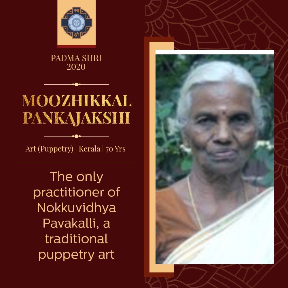 AnupamPKher's tweet image. This year’s #PadmaAward winners. Lets spread their incredible work. Share it. Retweet it. Jai Ho.🙏😍🇮🇳