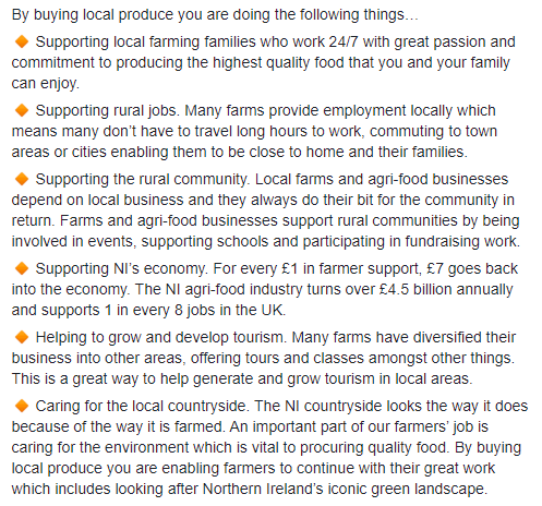 UFUHQ's tweet photo. #Localanuary recap 😃

By buying local produce you are doing the following things…👇 https://t.co/nhc1YHYV3W