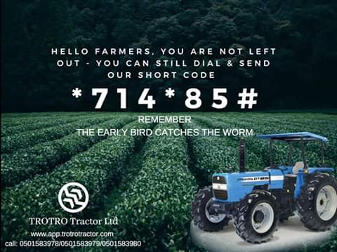 trotrotractor's tweet photo. The season is upon us again , connect with #TROTROTractor as we give you the very best of services .
#agribusiness https://t.co/qArxUnbozr