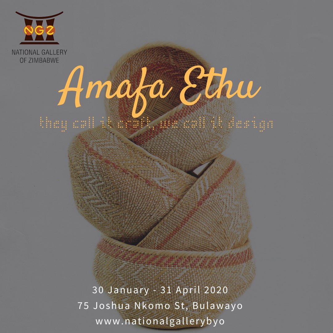 Sondela kusasa ngehola lesihlanu ntambama, uzobona "Amafa Ethu" umbukiso otshengisa ubuncitshi, ubuciko lobuthakathi kwabantu bakithi. Ngolwesihlanu 31 Zibandllela 2020. Okunengi, ngena ebulenjini natonalgallerybyo.com #FridayLateZW