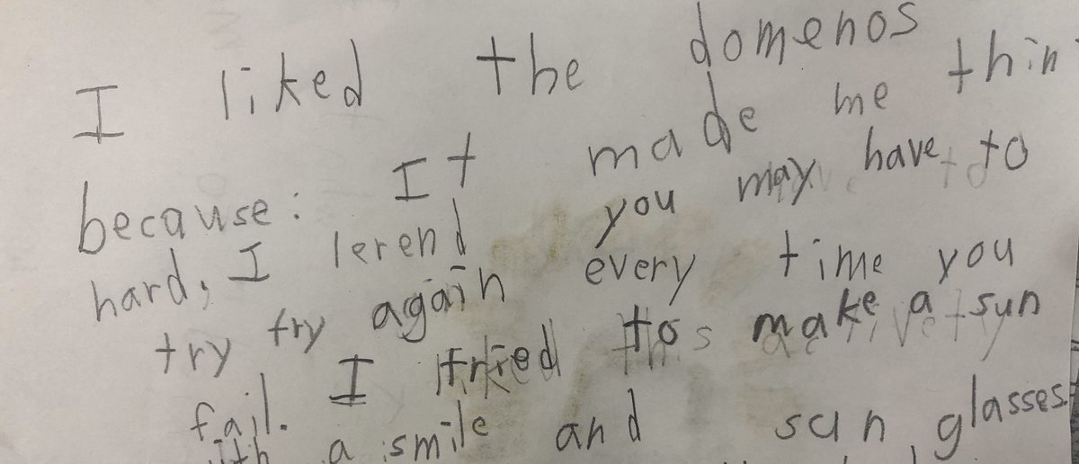 MaryDansky's tweet photo. Students reflections on today’s activities 💜 https://t.co/4z6pkJaqNV