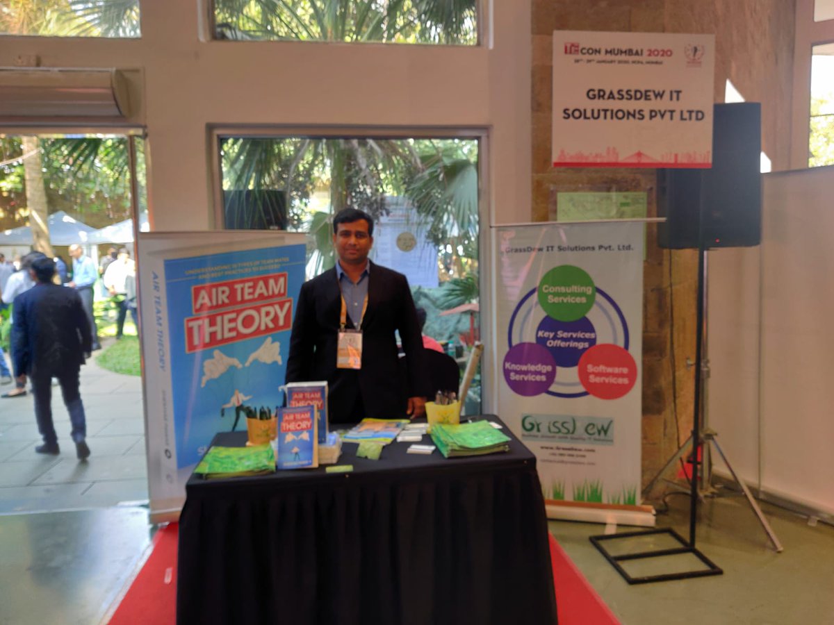 shekharpawar's tweet photo. @prateekjsun @TiEMumbai @NCPAMumbai @MSInSociety @AIMtoInnovate @mhrd_innovation @startupindia @investindia @IIIC_India @_StartUpIndia @NITIAayog @AIM_Bharat @maharashtra Thanks all for visiting our stall #grassdewitsolutions
We will keep serving globe with our services #cybersecurityassessment #softwaredevelopment #payperday #ohrms #airteamtheory https://t.co/ur8pOkz0VU