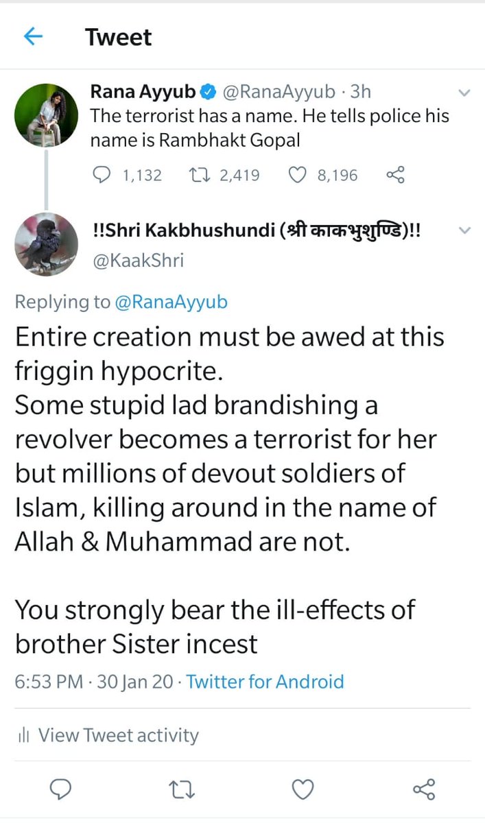 KhajuriaPawan's tweet image. They say terrorism has no religion when the Terrorist has a #MuslimName @RanaAyyub