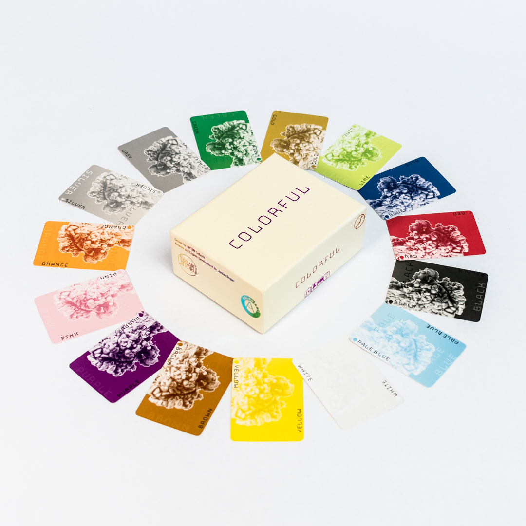 pandagm's tweet photo. In Colorful, from @TheJordanDraper , players are trying to secretly match colors with cards based on a single word. If the cards all match when revealed, the group wins the round!
#boardgame #bgg #tabletopgames #boardgames #manufacturing #tabletop #JordanDraper #Colorful https://t.co/sMA1mu4hk6