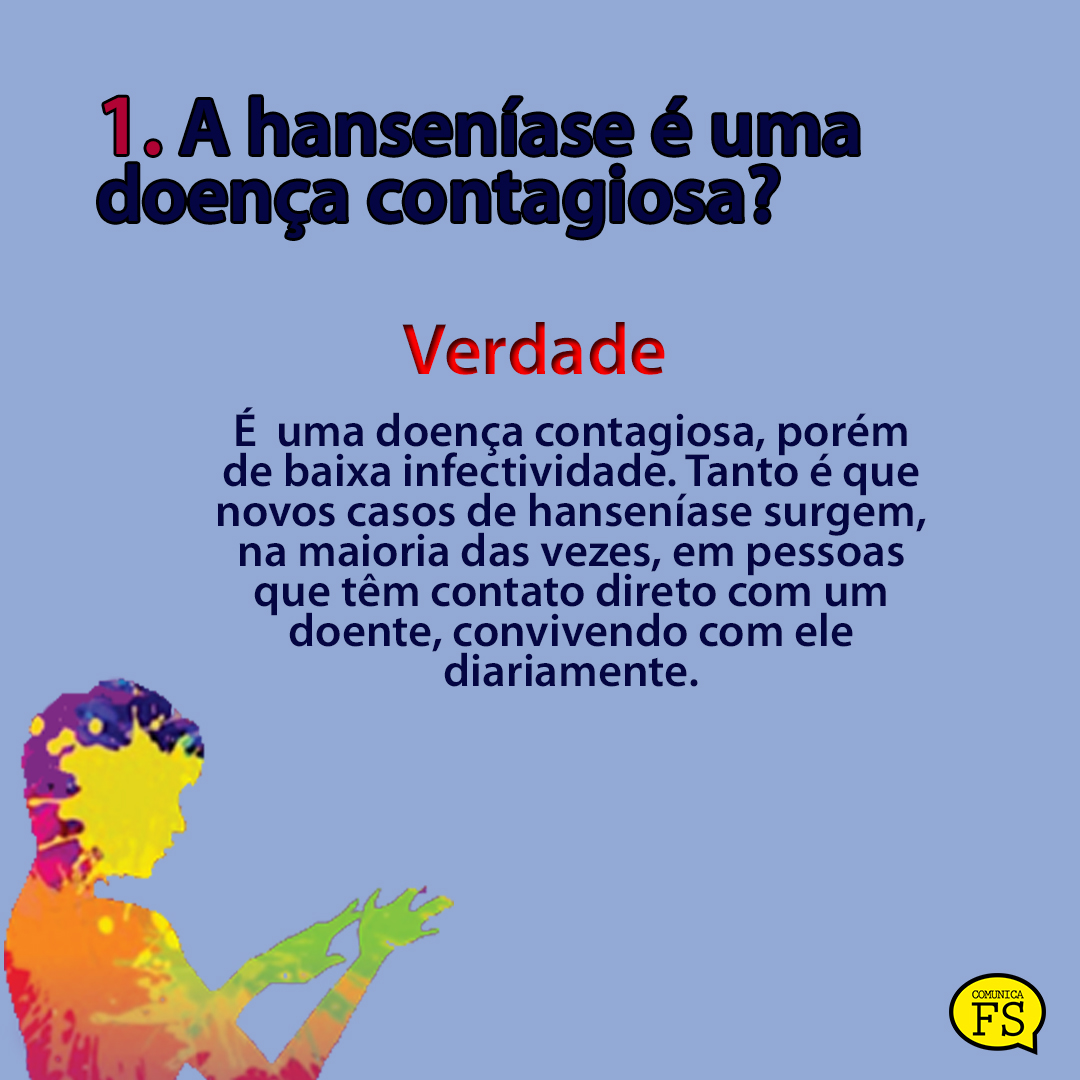 comunicafs's tweet photo. Dia 29 de janeiro é o Dia Mundial de Combate à Hanseníase, popularmente conhecida como Lepra, a doença mais antiga do mundo. Durante todo o mês existem as ações do Janeiro Roxo, que chamam a atenção da população e dos profissionais de saúde para os sinais e sintomas da hanseníase https://t.co/GvlBL2HAI5