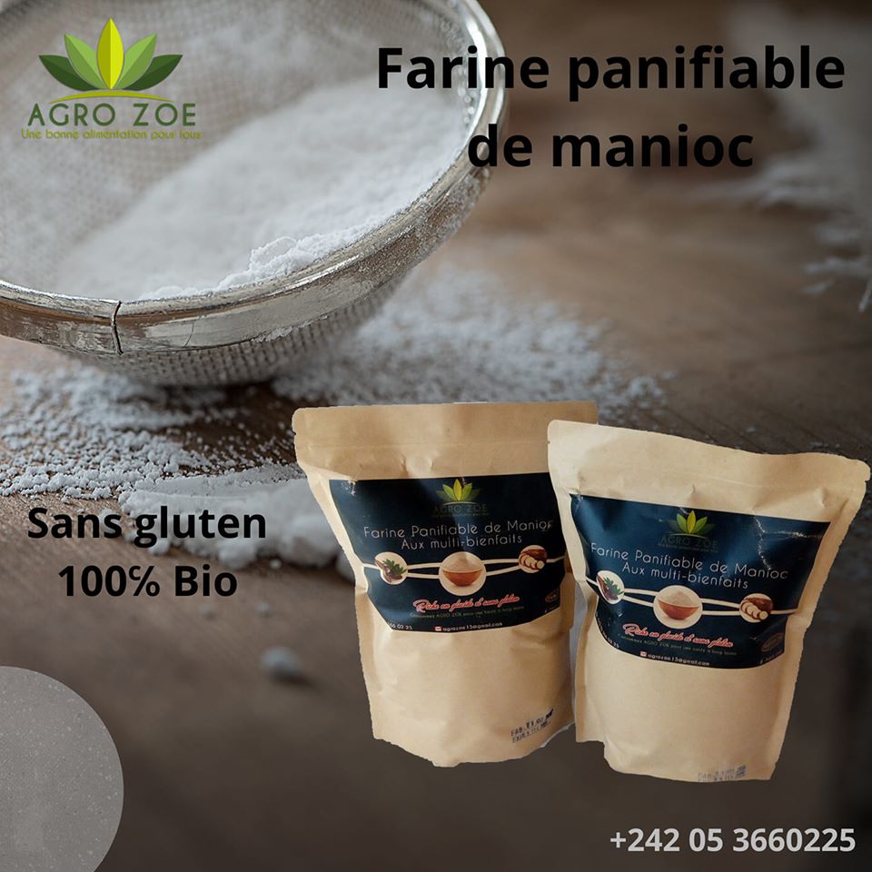 community_days's tweet photo. Les Community Days | #Découverte 

Avez-vous déjà consommé la farine panifiable de manioc @AgroZoe ?  

@AgroZoe est une startup agroalimentaire spécialisée dans la production, le conditionnement et la commercialisation de la farine panifiable de manioc. Soutenons l'audace. 🇨🇬 https://t.co/0GOqmGFnLW