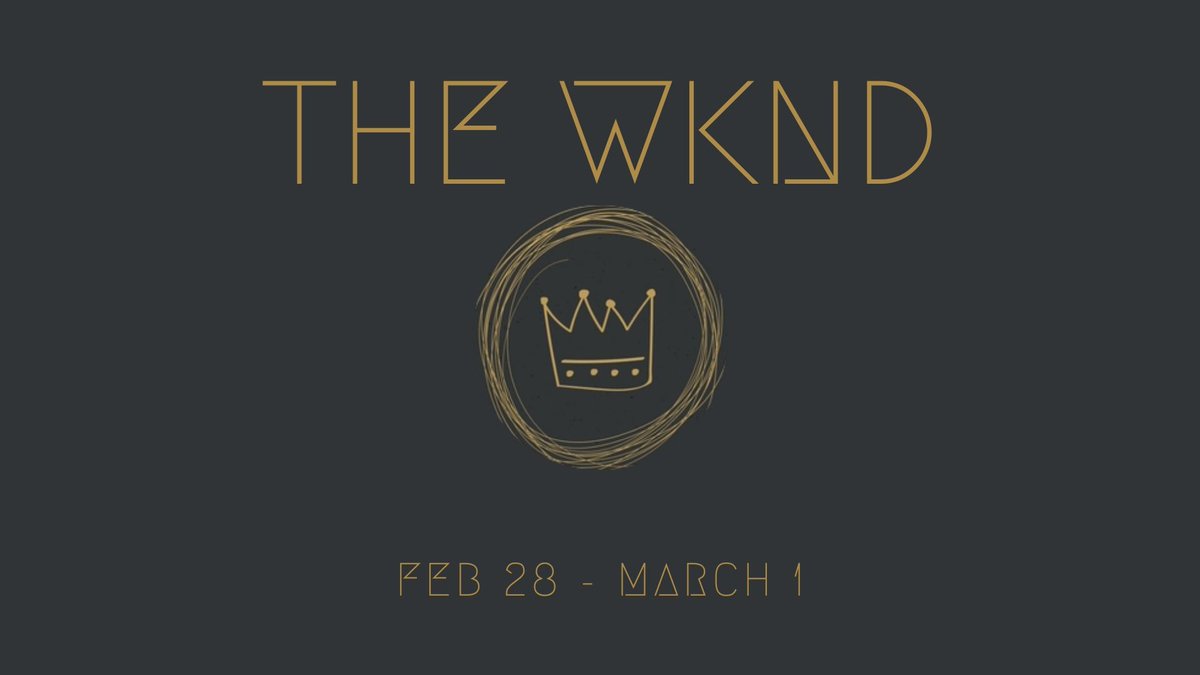 firstmjstudents's tweet photo. The WKND is just 4 weeks away!! 
The deadline to register is February 12th - you don't want to miss this!!! Check the link for more info and to register. https://t.co/9u1Jj2fnzq