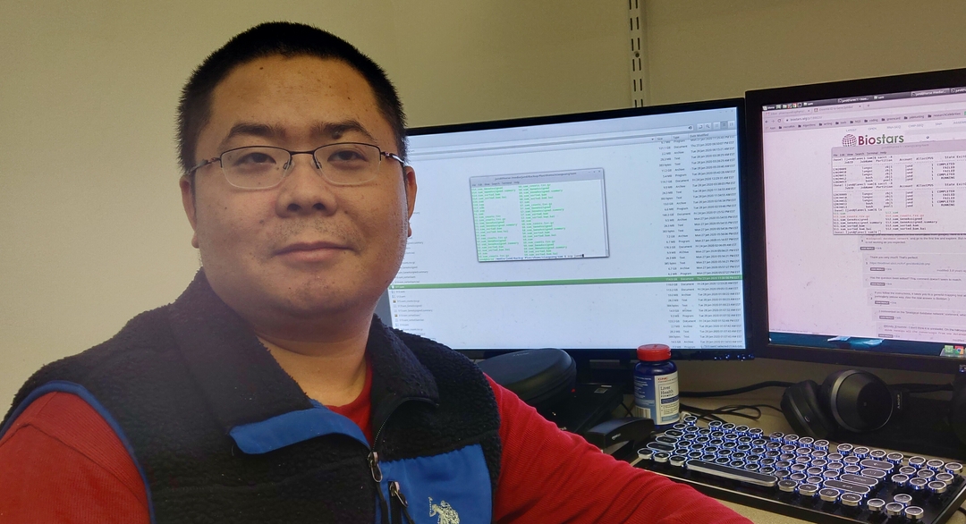 CMU post-doc Jun Ding, co-author of new report on generating adult lung cells from stem cells