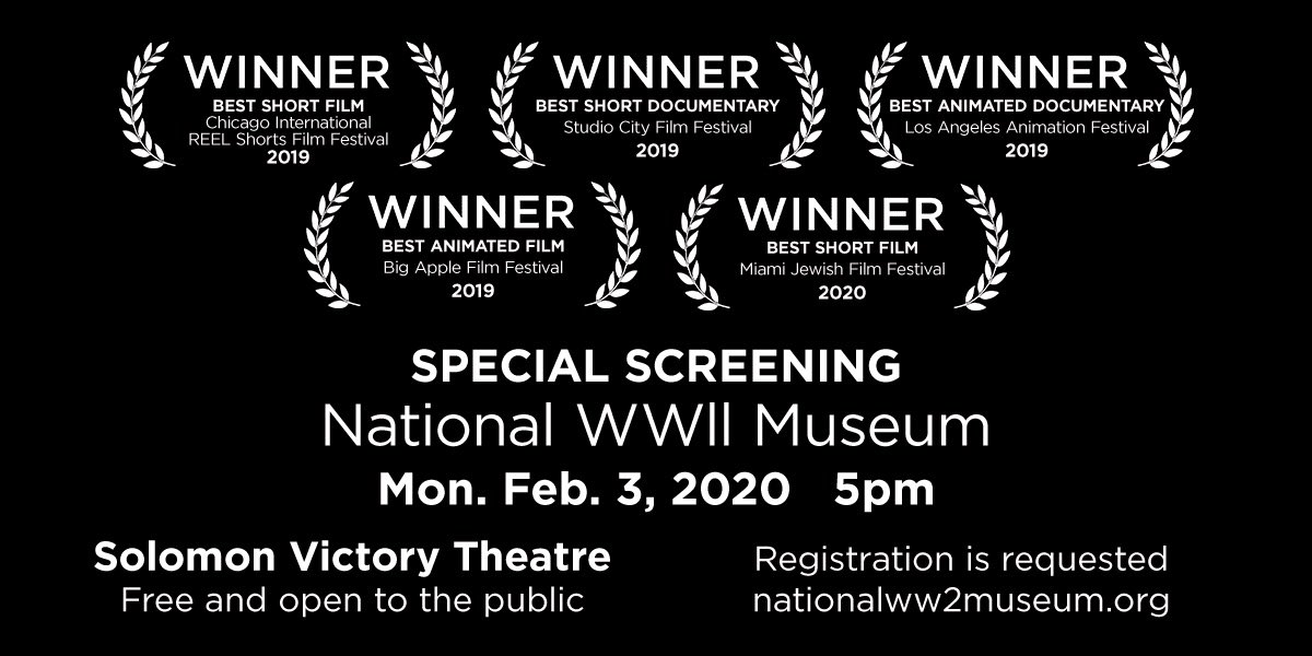 On the 75th anniversary of the fateful mission of “The Challenger”on February 3, 2020, the National WWII Museum will screen “Minor Accident of War,” our award-winning film about that mission. The event is free &amp; open to the public. Registration is requested. #WWII #NewOrleans