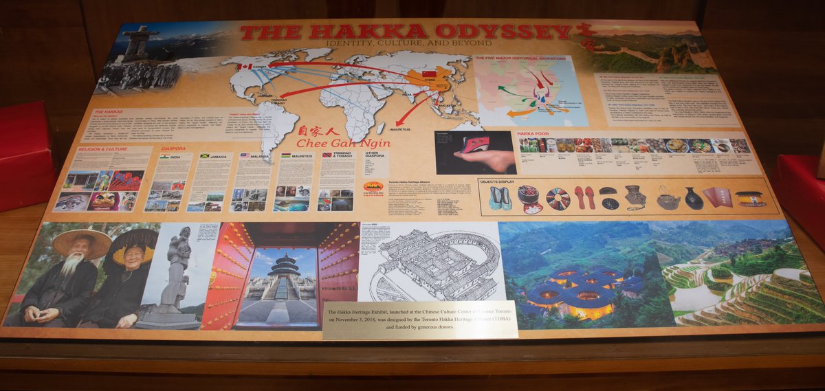 Hakka displays at UTSC.