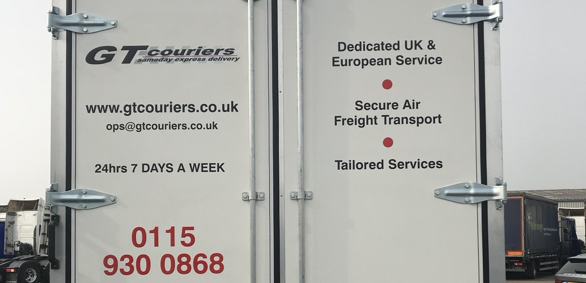 From urgent UK #samedaydelivery services to #tailoredlogistics, #airfreight and more, GT Couriers is a dedicated courier service you can trust. Request an estimate today via our website, or give our ops team a call on 01159 300868.

Request an estimate: gtcouriers.co.uk/contact-us/