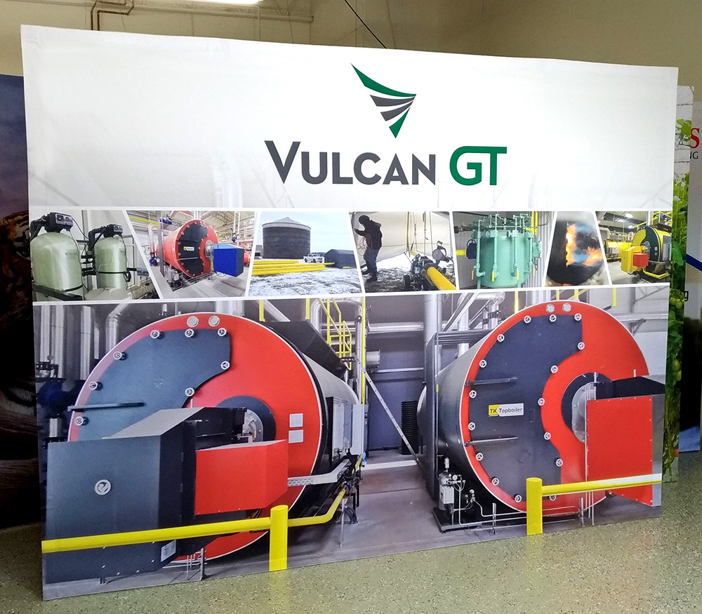 KCBGraphics's tweet image. Here's a 10' #fabricdisplay designed and printed for a client. Lightweight and easy to set-up, they fold down for easy shipping!

#highqualityprinting #tradeshow #display