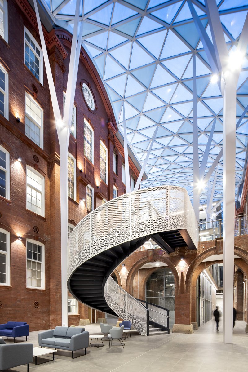 bondbryan's tweet photo. Read all about our latest project for @sheffielduni @SheffUniEng over on our website - a project so rich in heritage to the local area &amp; so innovative in ambition. #Architecture #Sheffield #Heartspace #Engineering https://t.co/Hg4wBTqPE1 https://t.co/O4bmunfNn9