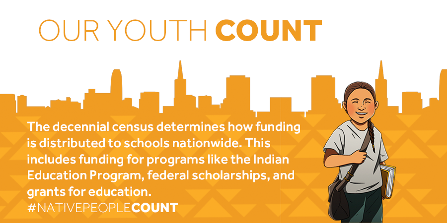 CCUIH_CA's tweet photo. Don’t forget to #CountYourKids. Any sons and daughters, nieces, nephews, and grandbabies can all be counted on your 2020 census form! Don’t let them go unrepresented. #NativePeopleCount #Census2020 For more, visit https://t.co/brtGfYz6OU. https://t.co/UKEjDcNEOO