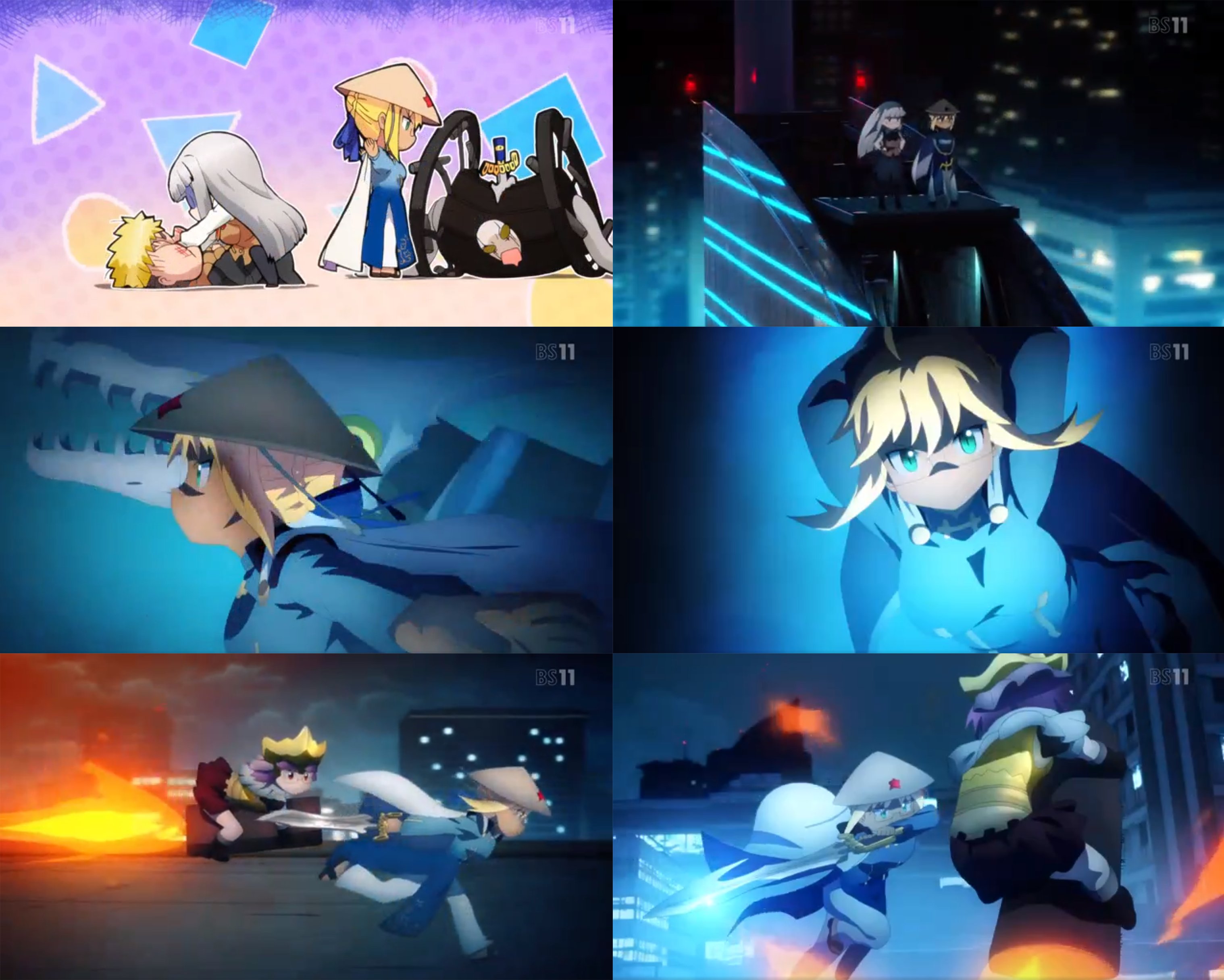 Seven Nights The Only Time A Vietnamese Servant Is Seen In Fate Is From Fate Grand Order X Himuro S Universe A Short Anime Based On Fate School Life 4koma That Saber Servant