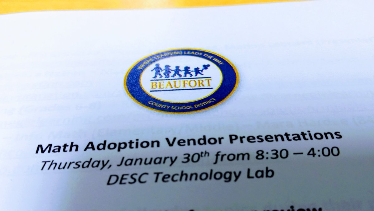 datawithrowe's tweet photo. Excited to spend the day seeing what vendors have to offer our BCSD students.  ➗📑👩‍🎓 https://t.co/6dl0iP2TxC