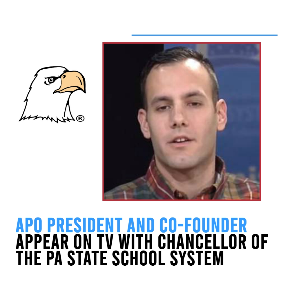 Student of Indiana University of Pennsylvania Dillon Hagy talked about MPO and Student Leadership with Interim Chancellor Karen Whitney.

🌐 theapo.org

#apo #america #patriotic #patriot #veterans #youth #love #patriotclub #shelter #socialissue #fund