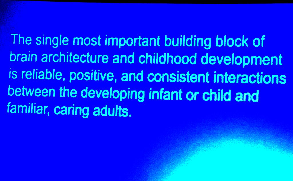 Talking as a state about our youngest learners.  From birth our children need the best! #EarlyYearsMatter