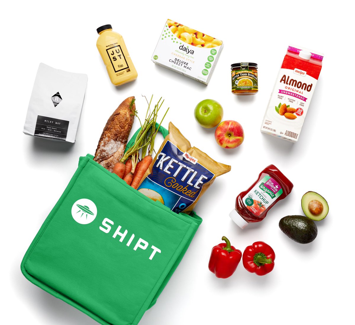 🚨Brand New at Bridge Street🚨
<a href="/Shipt/">Shipt</a>! You can now shop with us online for your week’s grocery haul including thousands of local items (like <a href="/fieldandfiregr/">Field and Fire</a> + <a href="/rowstercoffee/">Rowster Coffee</a>) &amp; our ever-growing assortment of gluten-free, vegan, keto + other specialty items delivered to your door!