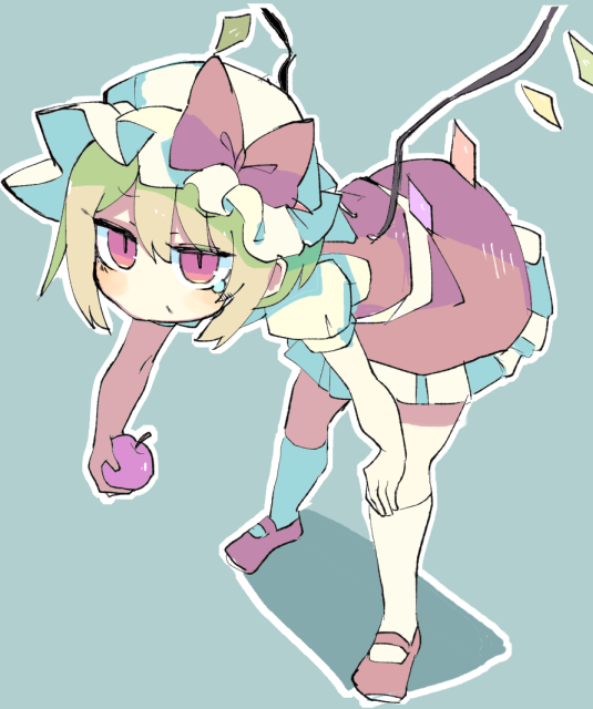 フランドール・スカーレット 「。 」|バロンのイラスト