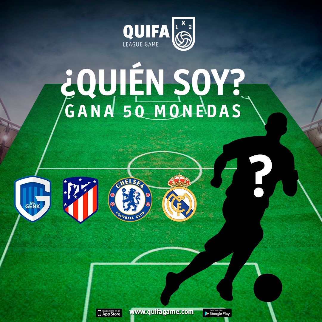 quifagame's tweet photo. 💡 ADIVINA QUIÉN SOY 💡
Un nuevo acertijo para demostrar que eres el que más sabes de fútbol. ⚽️
Solo nos tienes que decir qué jugador es...💡
👉 ¡Cuéntanos! ⚽ ¡Te leemos!
------> Descarga directa en https://t.co/W9BHubuF6x
#QuifaGame #Futbol #Deportes #LaLiga #Deporte #Liga https://t.co/iOOsxBXN0t
