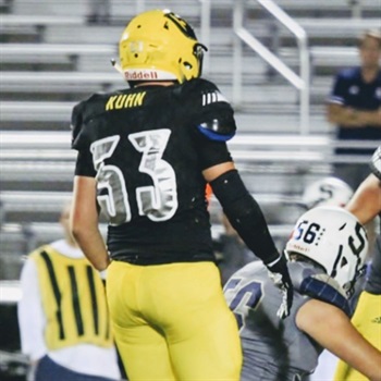 CSmithScout's tweet photo. #TN2021 ...#CSS 

'21 (DL) Brian Kuhn - Fairview  (6'2 228)

@brianmk53 

- Intense &amp; aggressive 
- Strong, active motor; Quick 1st step
- DL Versatile
- Plays a violent brand of FB 
- Nice frame for added size 

Jr 🎞️:  https://t.co/cUjWHYNs2e

#YellowJackets #MidTN21 https://t.co/6qv6wyU4R9