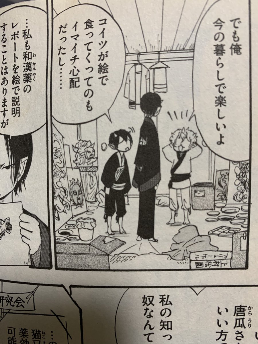 みよずらっこ Twitter પર 何となく 鬼灯の冷徹を読み返す この鬼灯の部屋の状態は他人の気がしない 特に本とよく分からん趣味のものの部屋の占領具合とかね あ あとここへ茄子の部屋を融合させた感じ よく言えば芸術家 開き直り