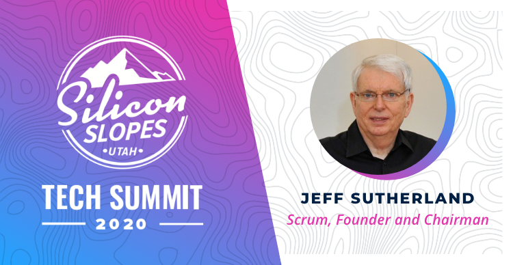 scruminc's tweet photo. We're truly excited to have @jeffsutherland speak today at #siliconslopes in Utah! Join him in Grand Ballroom B&amp;D at 2pm today to learn the latest about #Scrum and #Agile Transformations. And please share photos! Wish we could all be there. https://t.co/dGmH7LecN8
