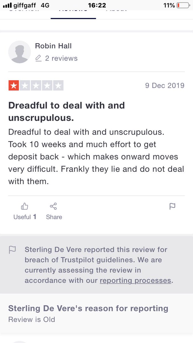 VereVictims's tweet photo. Sterling de Vere Reviews https://t.co/WPnZYtjd07