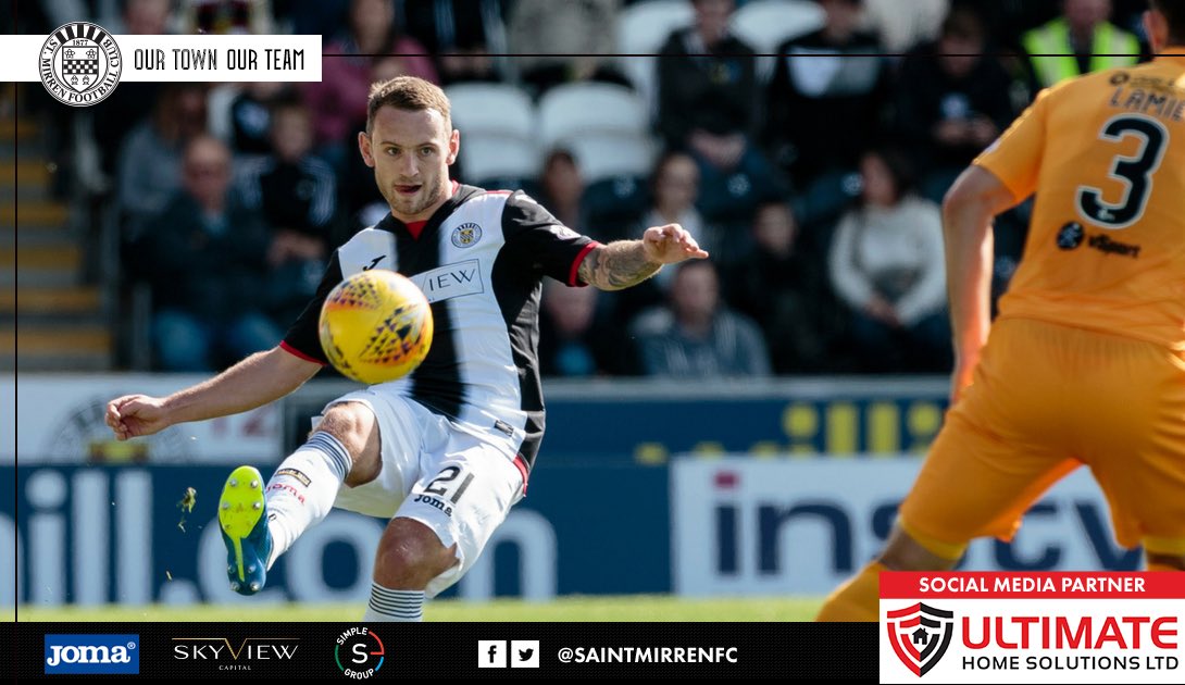 Delighted to be back <a href="/saintmirrenfc/">St Mirren FC</a> thank you for all the kind messages much appreciated. Would like to wish everyone <a href="/TheGillsFC/">Gillingham FC</a> good luck for the rest of the season.