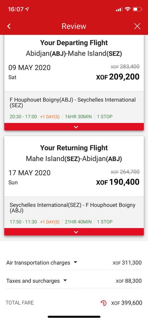 BREAKING NEWS 🚨 
On vient de découvrir que Jusqu’à minuit,  <a href="/KenyaAirways/">Official Kenya Airways</a> casse le prix de ses billets d’avions jusqu’à - 30 %  sur plusieurs destinations 😱😱😱

Abidjan Zanzibar à 198 700 fcfa
