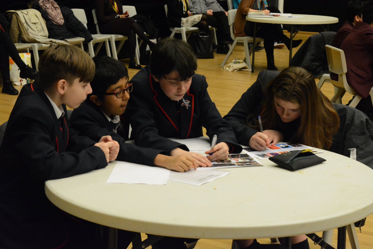 PMSchoolLib's tweet photo. Our fantastic team: Riken, Hannah, Sam and Gustas did an excellent job representing @PlumsteadManor at the #GreenwichSchoolsLitQuiz yesterday! https://t.co/cpVSy6pWo0