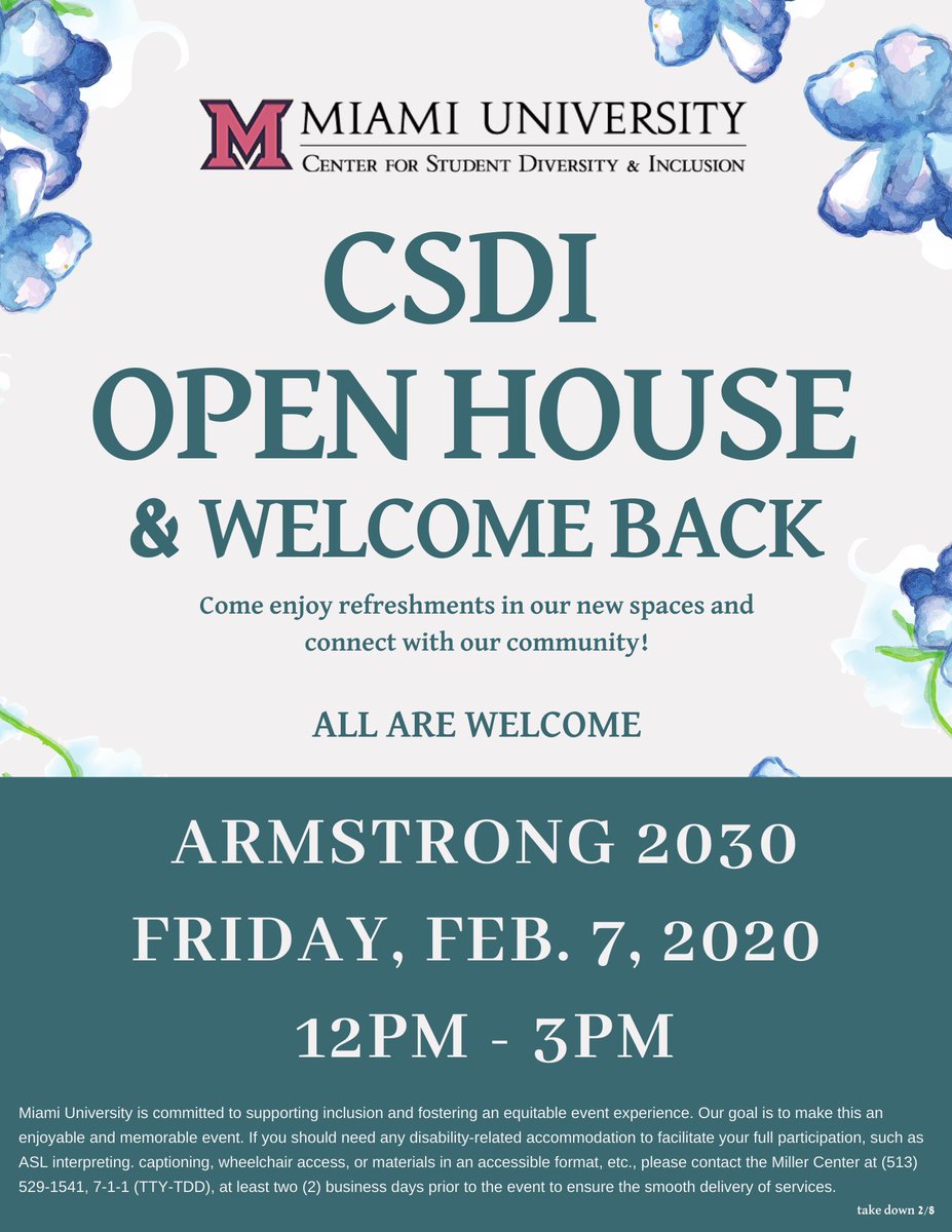 MU Center for Student Diversity & Inclusion tweet media