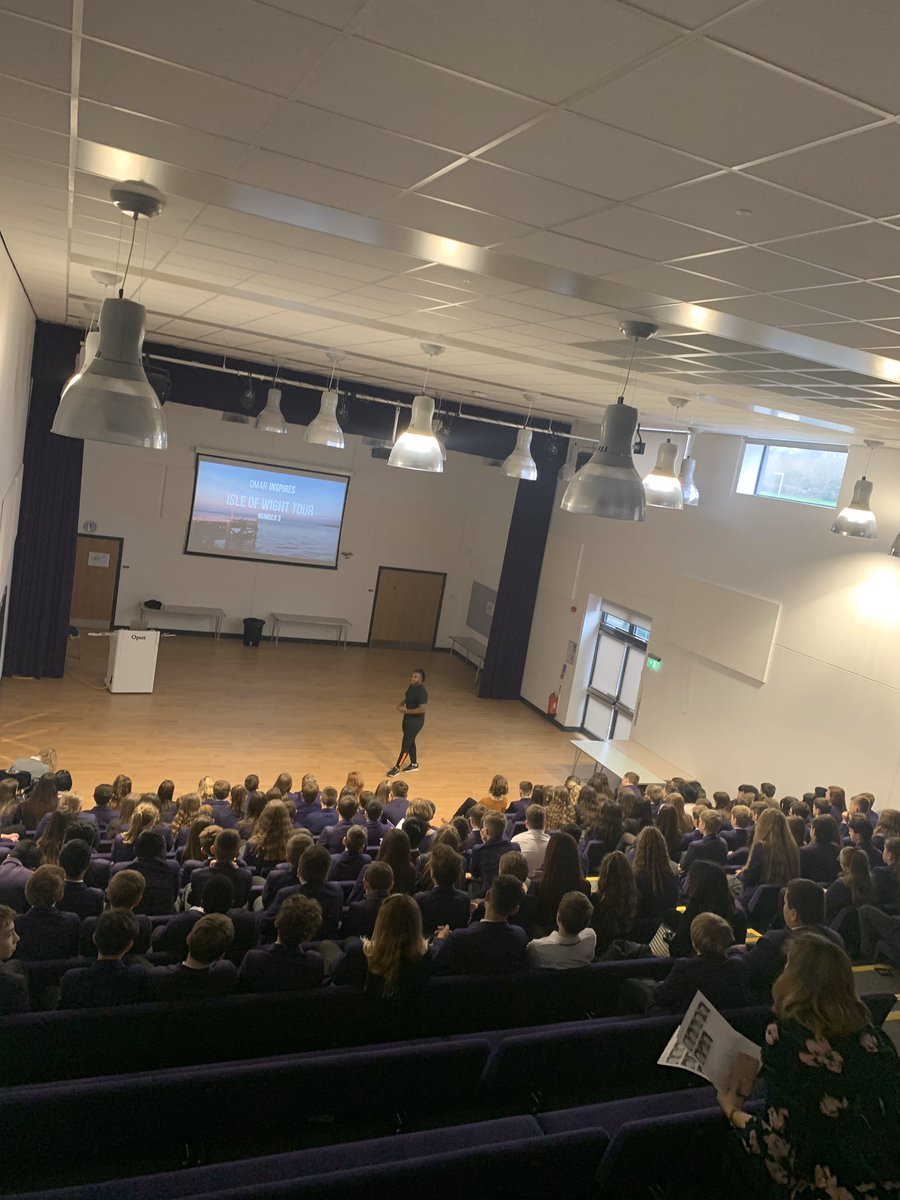 P L A N T  T H E  S E E D S  E A R L Y
•
•
I engaged with and inspired over 2,500 young people and adults over the past three days on the <a href="/isleofwightuk/">Isle of Wight</a> I am glad I was able to add value and appreciate all the support shown! #omarinspires #teaminspires #keynote #speaker #iow